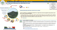 Desktop Screenshot of parcocurone.it